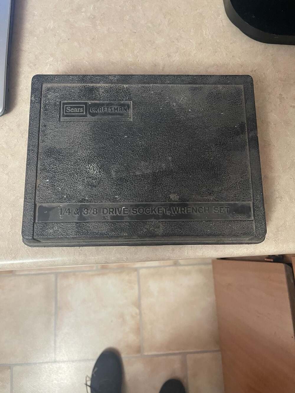 Vintage Sears Craftsman 1/4 & 3/8 Drive Socket Wrench Set